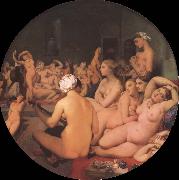 Jean-Auguste Dominique Ingres The Turkish bath USA oil painting artist